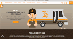 Desktop Screenshot of leatherspa.com